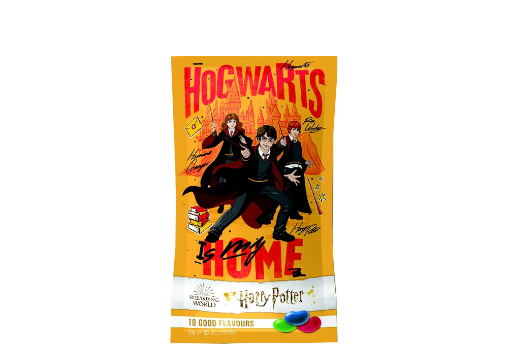Harry Potter Hogwarts House Crest Tins with Jelly Beans 28g