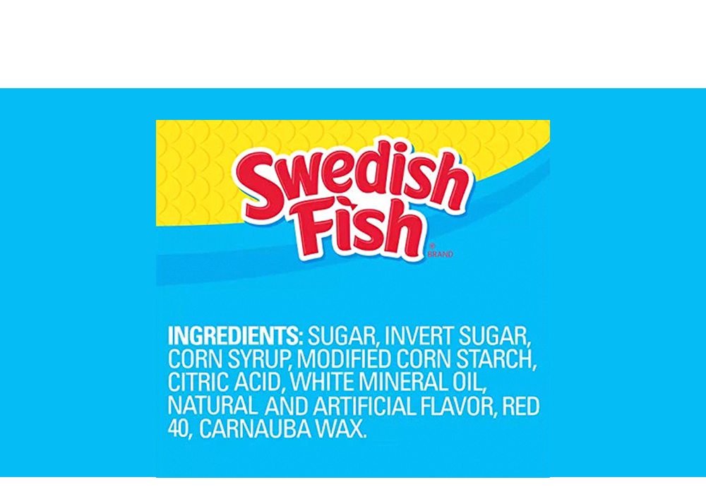 SWEDISH FISH BLUE RASPBERRY LEMONADE PEG BAG – Candy Rush
